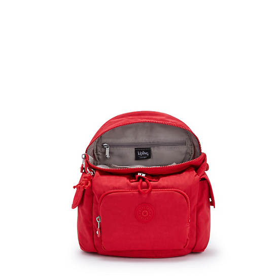 Kipling City Pack Mini Rugzak Rood | BE 1487LI